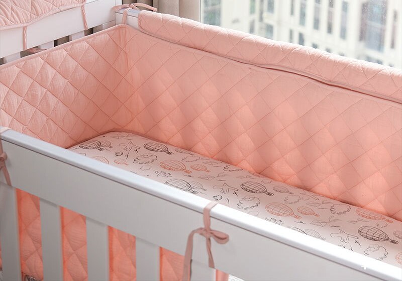 Coussin de protection de lit pour enfants, petit sac doux, doux, doux, doux, doux pour la peau