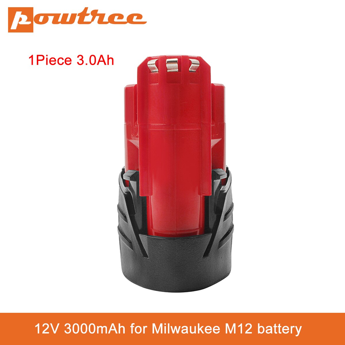 Power Tools Batterij Voor Milwaukee M12 12V 9000Mah Oplaadbare Li-Ion Batterij Xc 48-11-2440 48-11-2402 48-11-2411 48-11-2401 C12: 1 Piece 3.0Ah