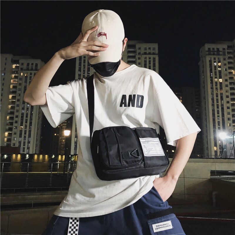 Multifunctionele herentassen schoudertas waterdicht anti-diefstal borsttas reis messengers crossbody tas voor tieners tas