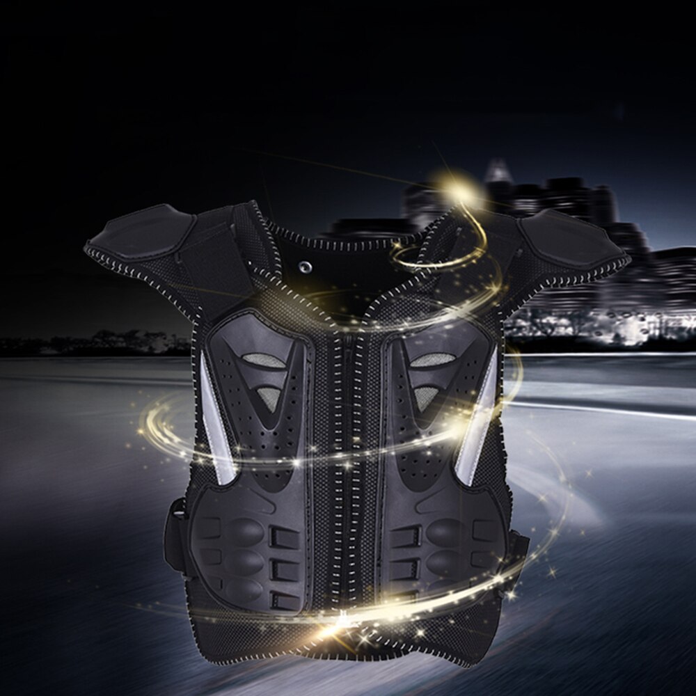 4-15 Years Children Full Body Protector Vest Armor Kids Motocross Armor Jacket Chest Spine Protection Gear Anti-fall