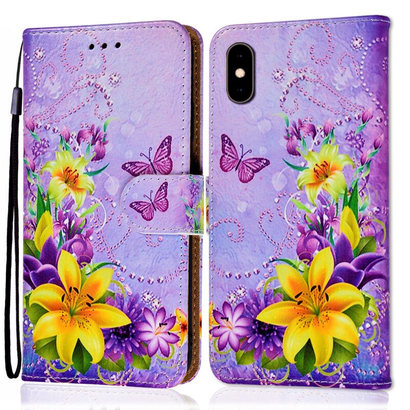 For Huawei Y6 Case Phone Cover On Huawei Mya-L41 Wallet Leather Case For Huawei Y6 Y 6 Mya-L41 Mya-L11 Mya L41 Cover: B1