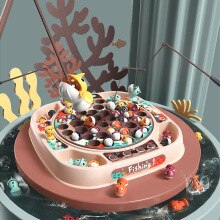 freundlicher Angeln Spielzeug Elektrische Musikalische Rotierenden Magnetischen Angeln Spiel Simulation Spielen Haus Junge Mädchen Spielzeug Spiel für 2 Jahre freundlicher