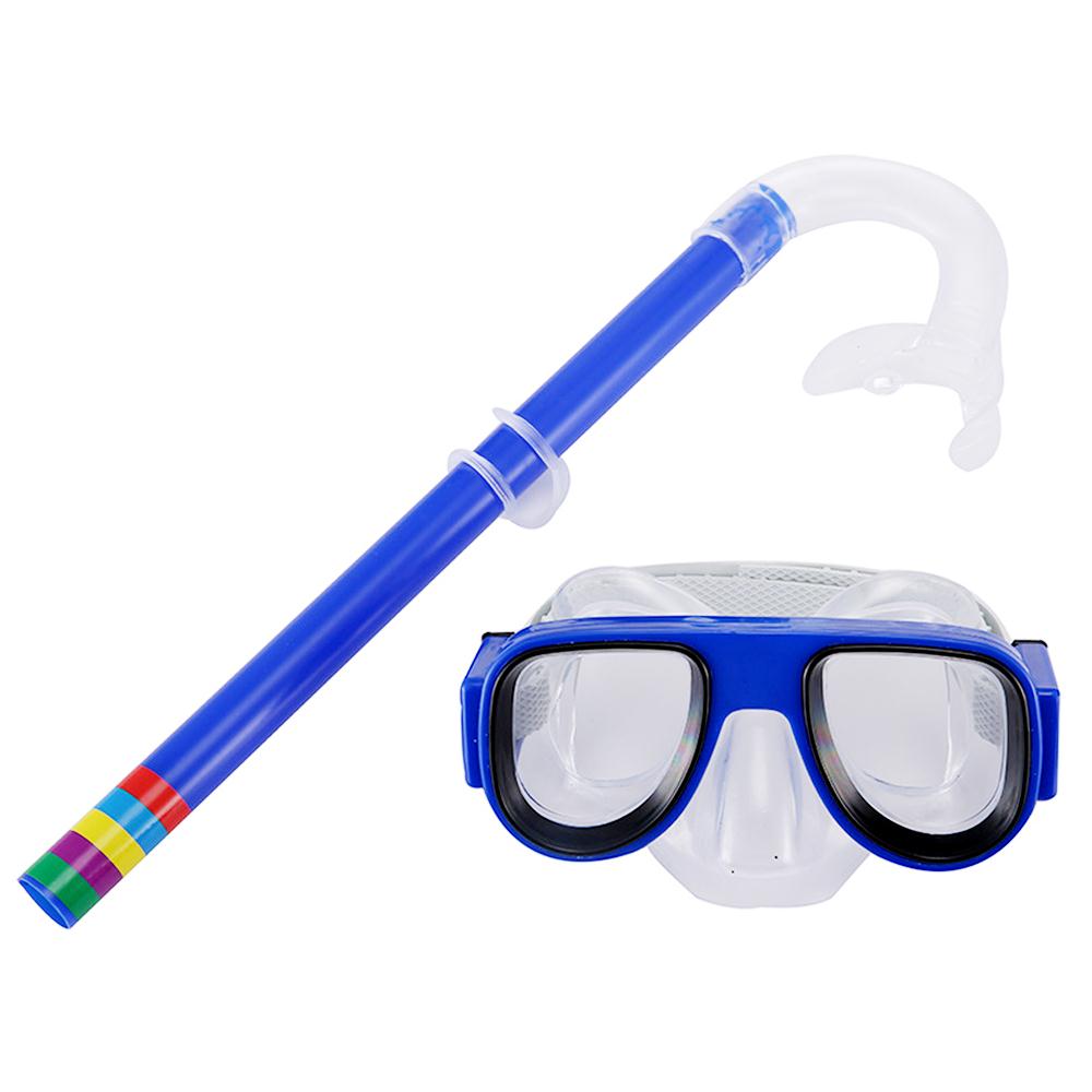 Snorkeling Set Swimming Diving Flippers Snorkel Equipment Scuba Goggles