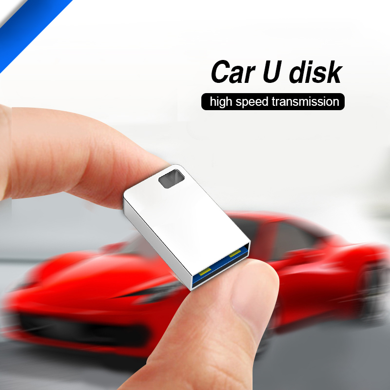 USB 2.0 Flash Drive 128GB/64GB/32GB/16GB/8GB High Speed Pen Drive Memory Stick with Keychain for Office/Business