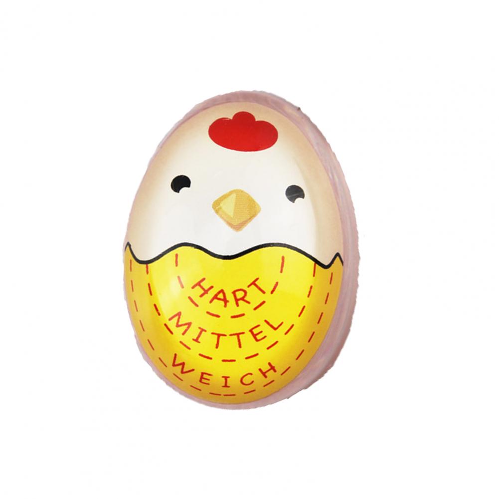 Essential Boiled Egg Timer Eco-Friendly Egg Kitchen Timer No BPA Boiling Eggs Soft Boiled Egg Color Changing Indicator: black