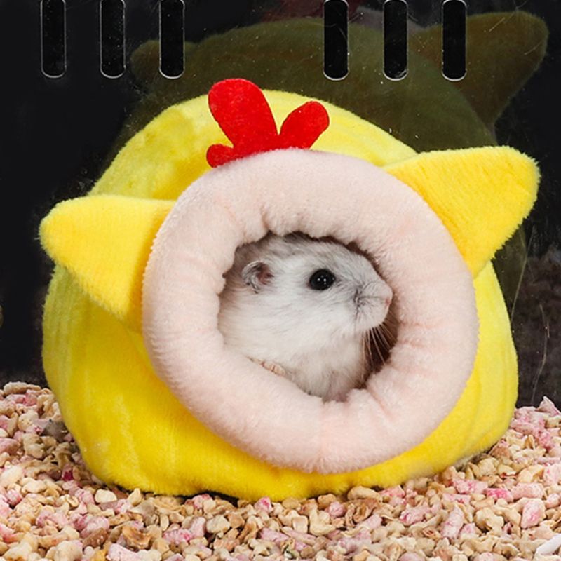 Mouse Guinea Pig Bed Pet Sleeping House Warm Hamster Dog Kitten Nest C63B