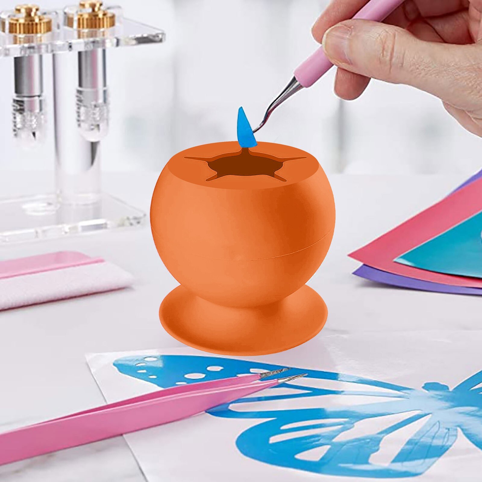 Suctioned Vinyl Weeding Scrap Collector Craft Vinyl Weeding Tool For Card Making Diy Jewelry Making Scrapbooking Card Making #YJ