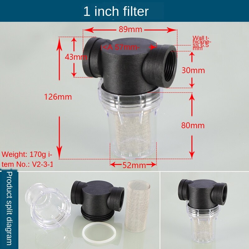 1/2in 3/4in 1 zoll automatische wasserstand Regler schweben Ball ventil Solar- wasser Panzer wasser turm Schwimmbad wasser einlass schalter ventil: 1in Filter