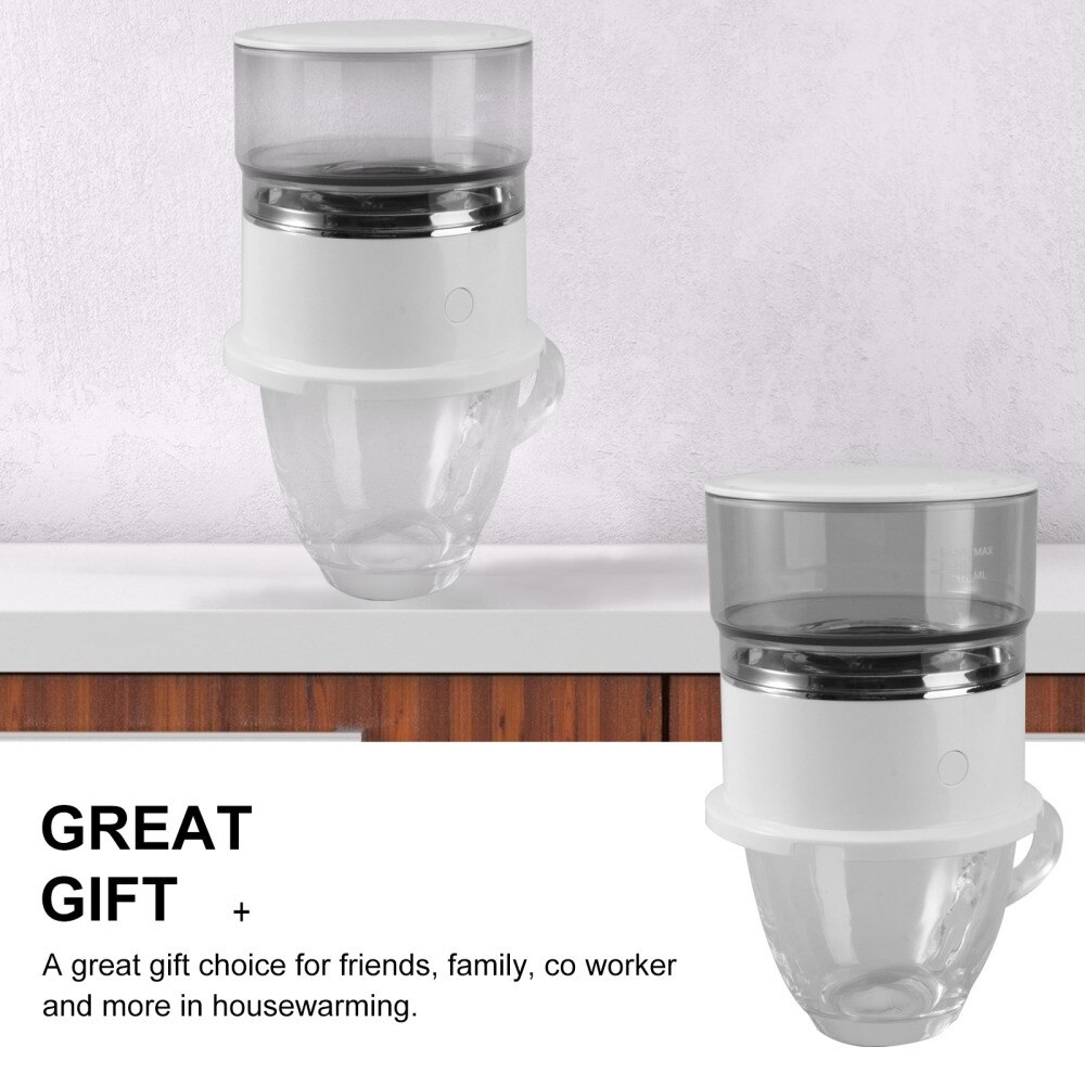 1 Set Coffee Brewer Coffee Maker Manual Coffee Maker Drip Coffee Pot Battery