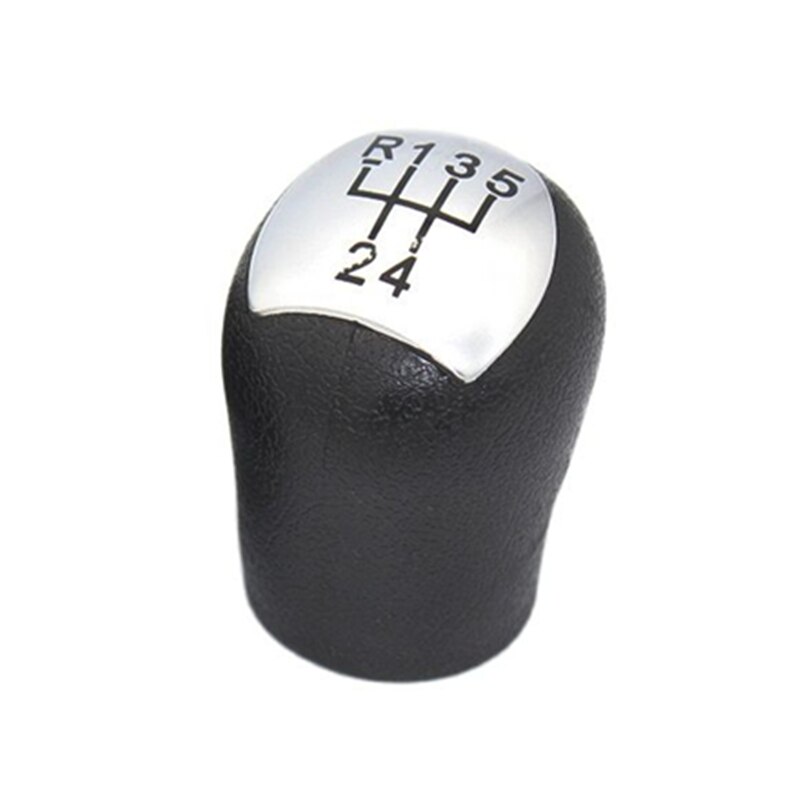 Pommeau de levier de vitesse chromé MT, 5 vitesses, pour Renault Megane Clio II 2 MK2 172 182 RS Sport: ABS C