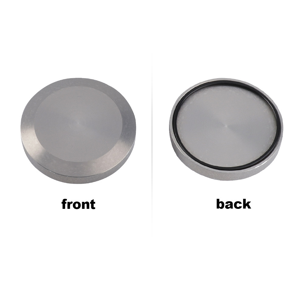 Universal Aluminum Alloy 50MM BOV Flange Adapter Block Off Plate Cap Plug Blanking Plate Clamp