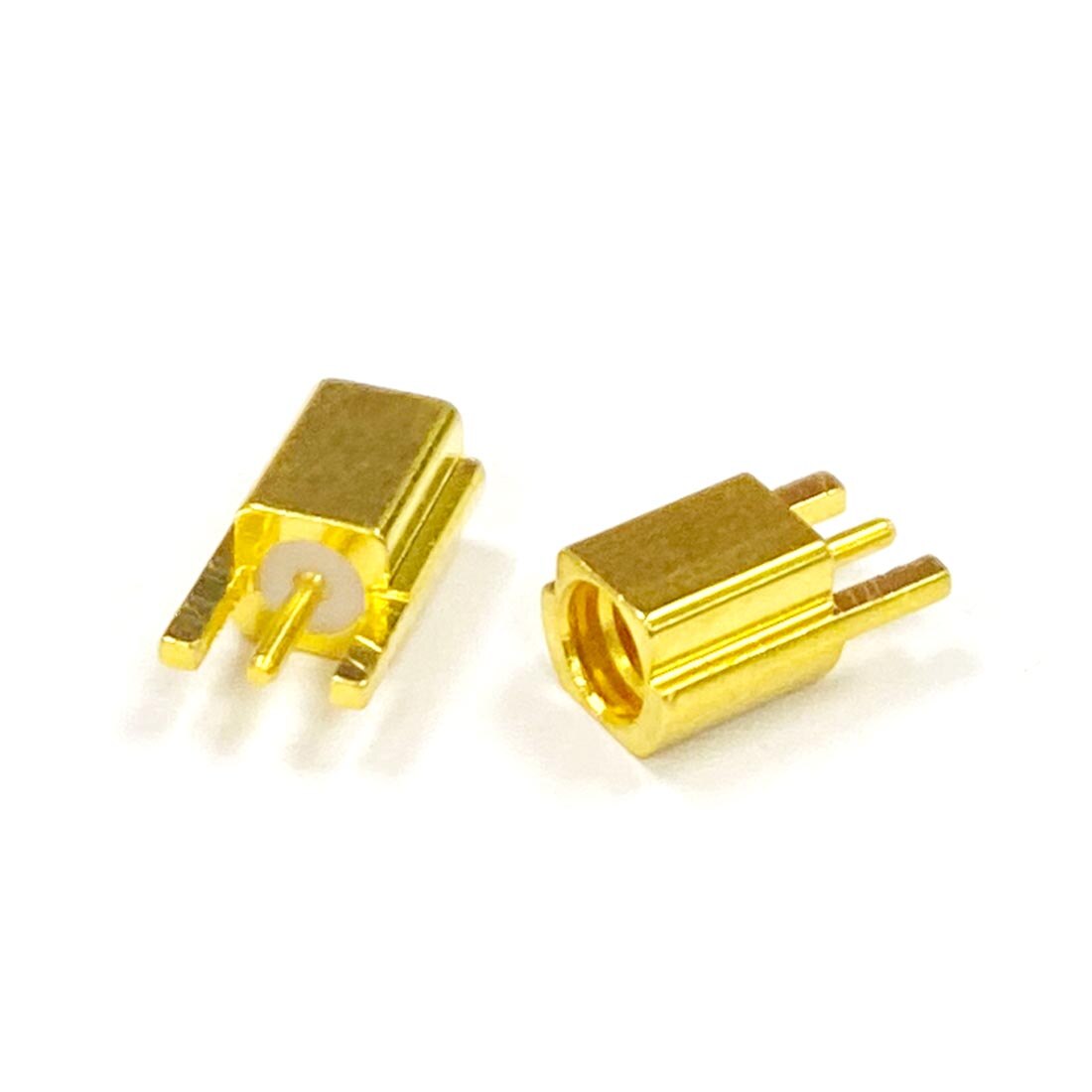 MMCX Female Jack RF Coax Connector PCB Mount Straight Goldplated