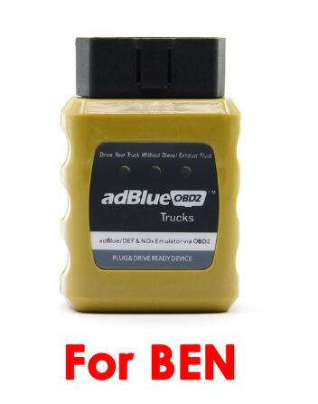 Scanner pour renault t/For IVEC-O, 8 types de camions, émulateur Adblue NOX VIA OBD OBD2, Interface de diagnostic: For Ben-z