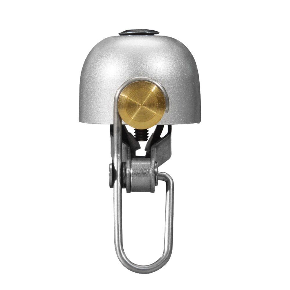 Fiets koperen bel mountainbike claxon geluid alarm voor veiligheid fiets stuur metalen ring oproep mtb fiets accessoires: G220372