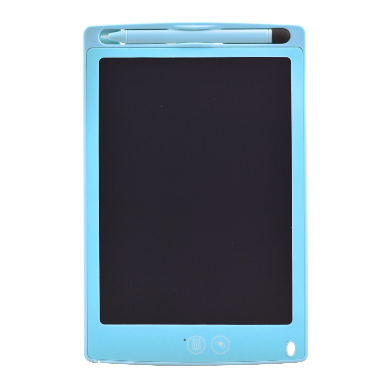 8.5Inch Uitwisbare Lcd Schrijven Tablet Tekening Doodle Board Scribbler Stylus Doodle Board Tekening Tablet Elektronische Tekening Pad: Blauw