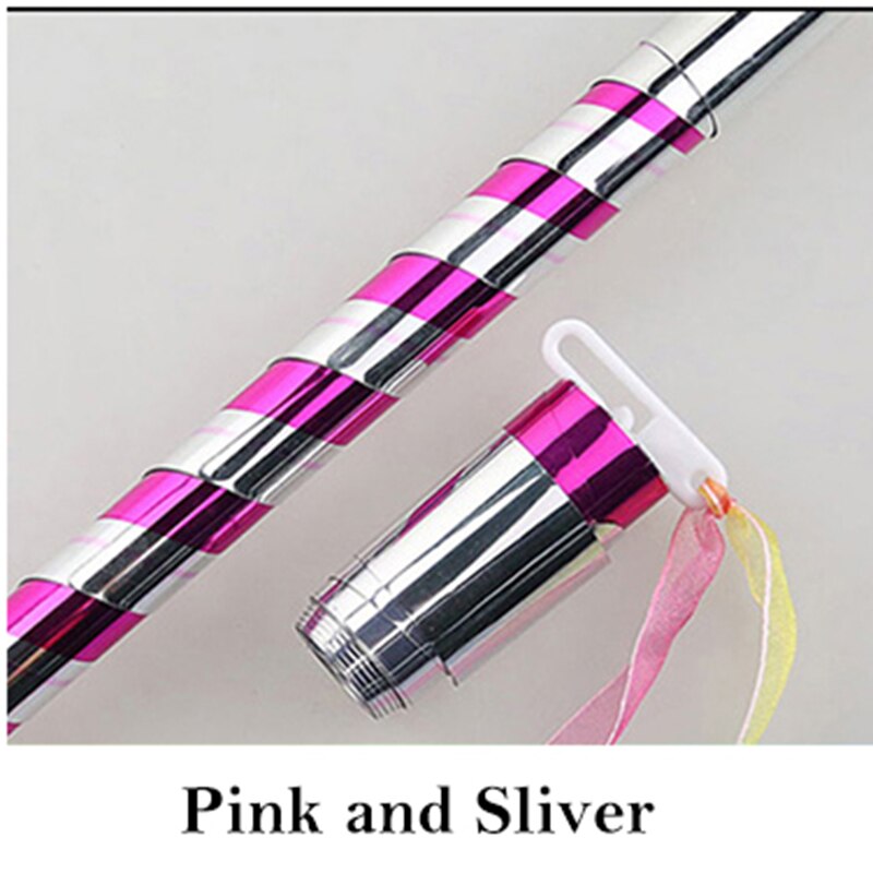 10 PCS 90CM Magic Wand Appearing Cane Available Magic Tricks Stage performance Magic Props Children&#39;s Classic Toys: 10PCS Pink Silver