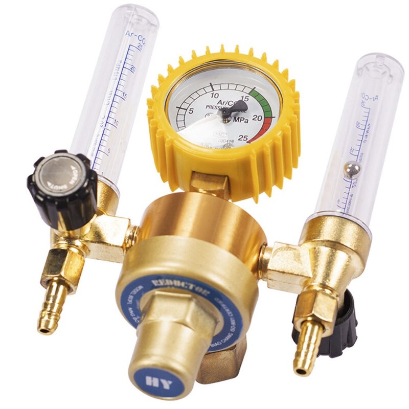 Double Tube Argon Regulator Accurate Gas Metering System for Wider Gas
