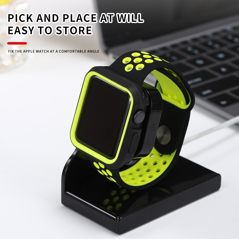 Wireless Smart Watch Charger plastic Bracket For Apple Smart Watch Wireless Watch Charger Base For Apple-Watch Series 6/5/4/3/2