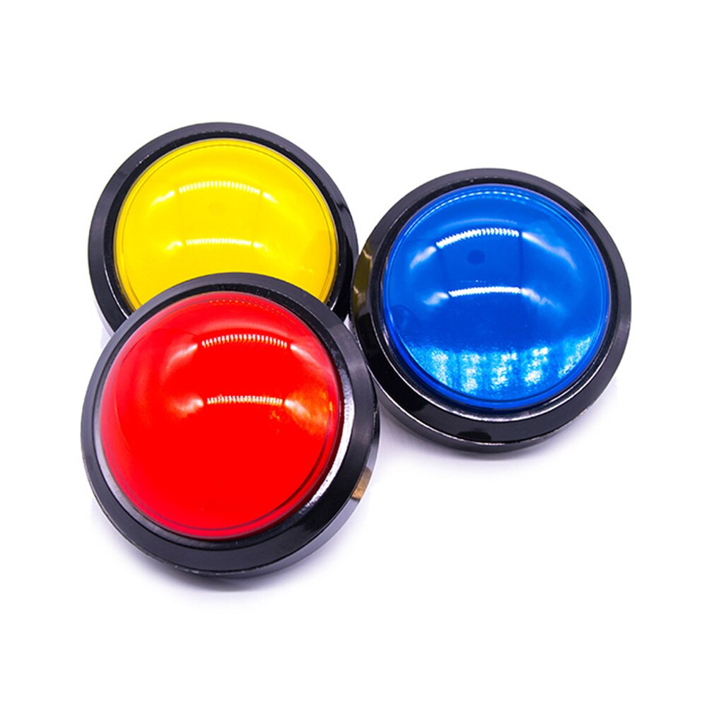 Button Game Projecten Push-button Dome Vormige Voor Arcade 100mm LED Licht 5 Kleur Beschikbaar.