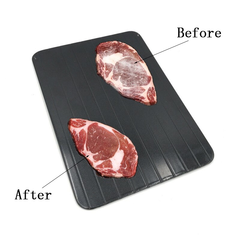 Hurtig afrimning bakke hurtig optøning hurtig afrimning plade bord mad kød køkkenudstyr tilbehør til