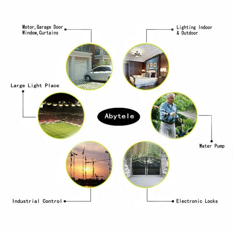 Simple Mini Size 10A AC 220V 1CH 1 CH 10A RF Wireless Remote Control Switch System, Receiver+ Transmitter ,315/433 MHz