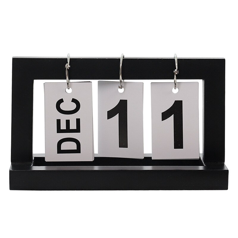 Vintage juletræ kalender ornamenter bogstaver år dekorationer bord skrivebord kontor opbevaring organisator maling efter nummer hjem de