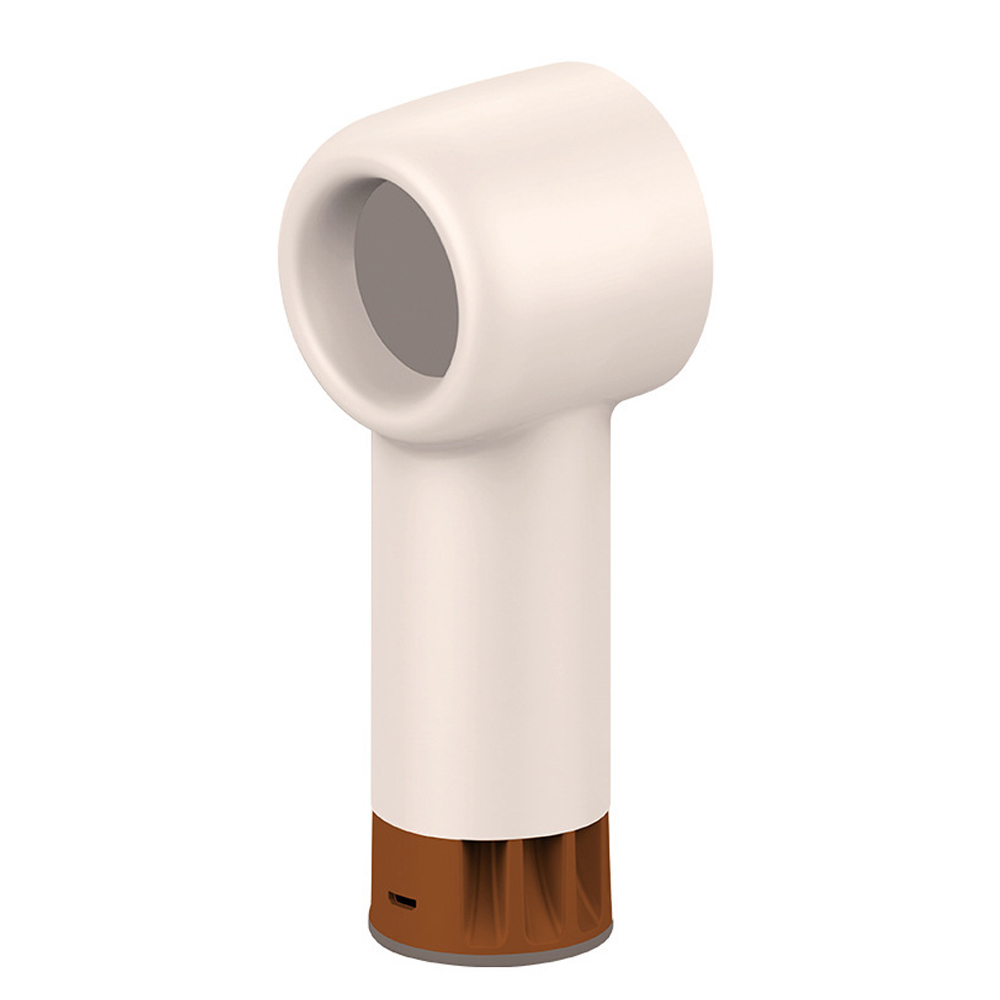 Mini fläkt fläkt handhållen bladlös fläkt luftkylare usb laddningsbar med led ljus display bärbar kylfläkt för utomhusbruk
