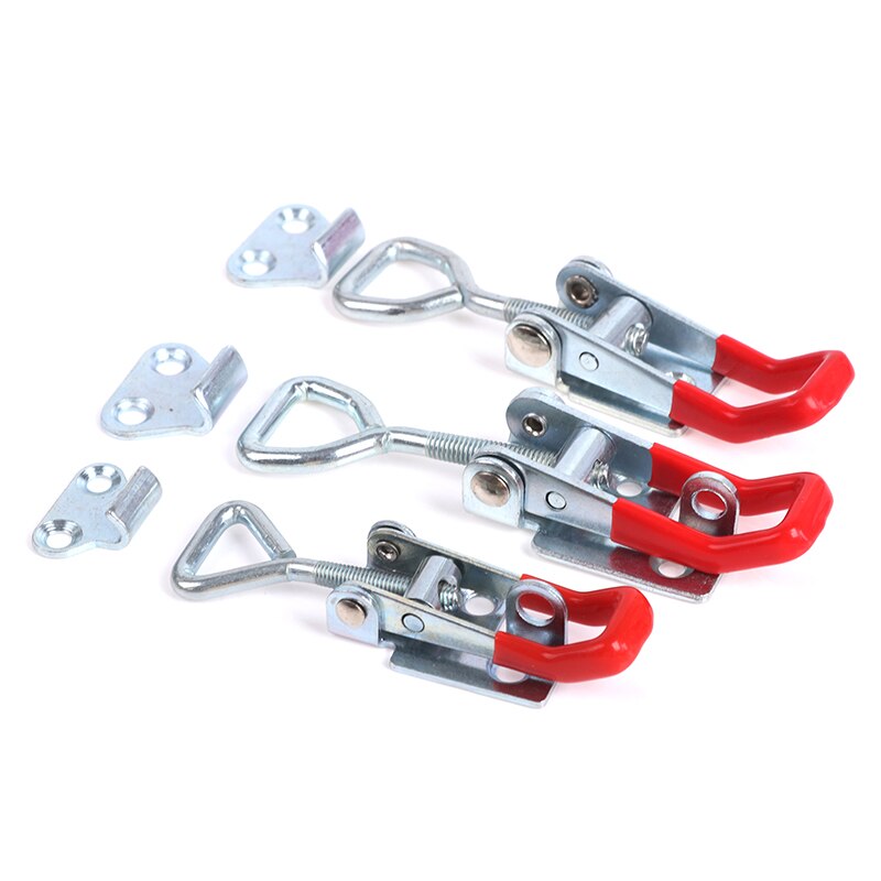 Adjustable Toolbox Case Metal Push Toggle Latch Catch Clasp Quick Release Clamp
