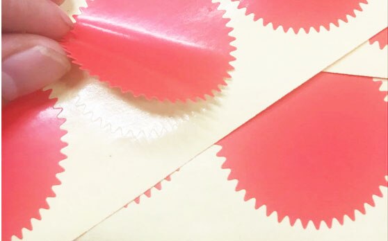 100pcs Gold Vintage Embosser Stamp Sealing Blank Certificate Self-Adhesive Stickers (4 colour)