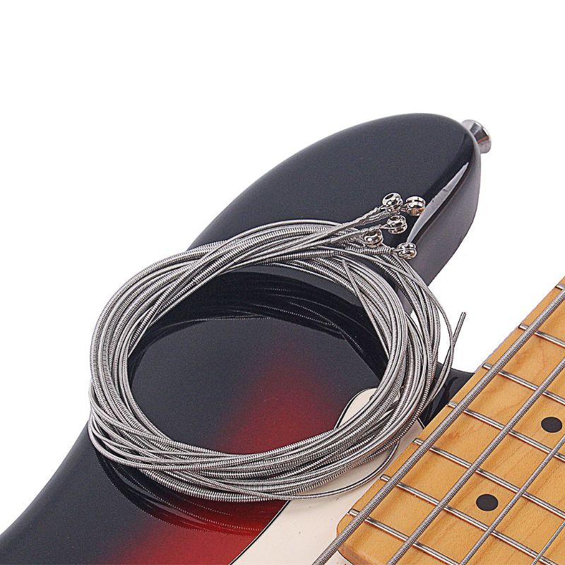 5 Pcs/Set Stainless Steel Bass Strings Gauge Guitar Parts Musical Instrument Accessories