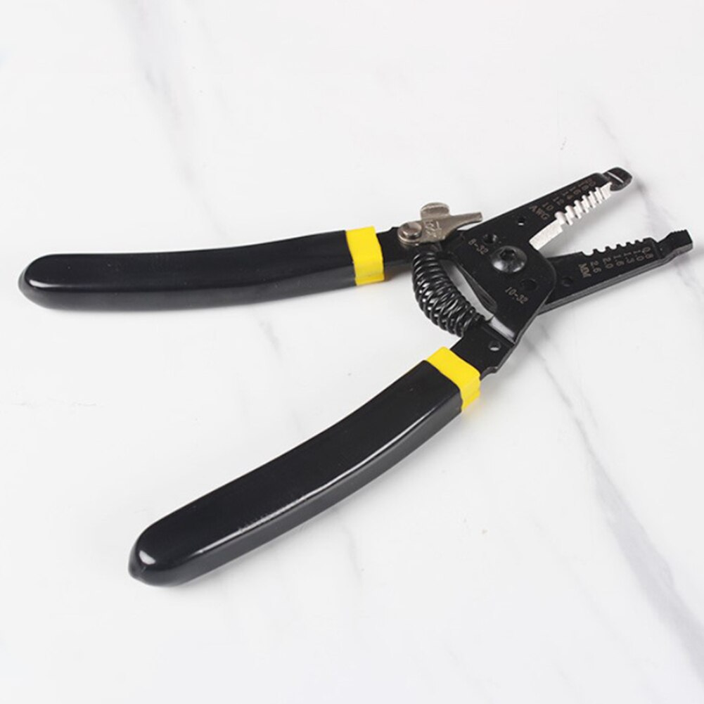 6 In 1 Manual Carbon Steel Electrical PV Wire Stripper Solar Crimping Tools Set Cable Connectors Terminal Spanners