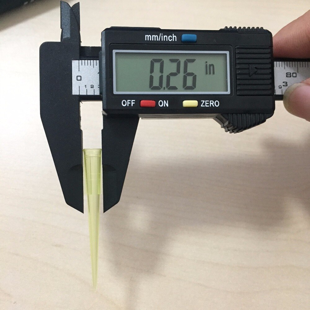 1000 stk/parti generell gul 200ul pipettespisser transferpettor sugedyse lab forbruksmateriell
