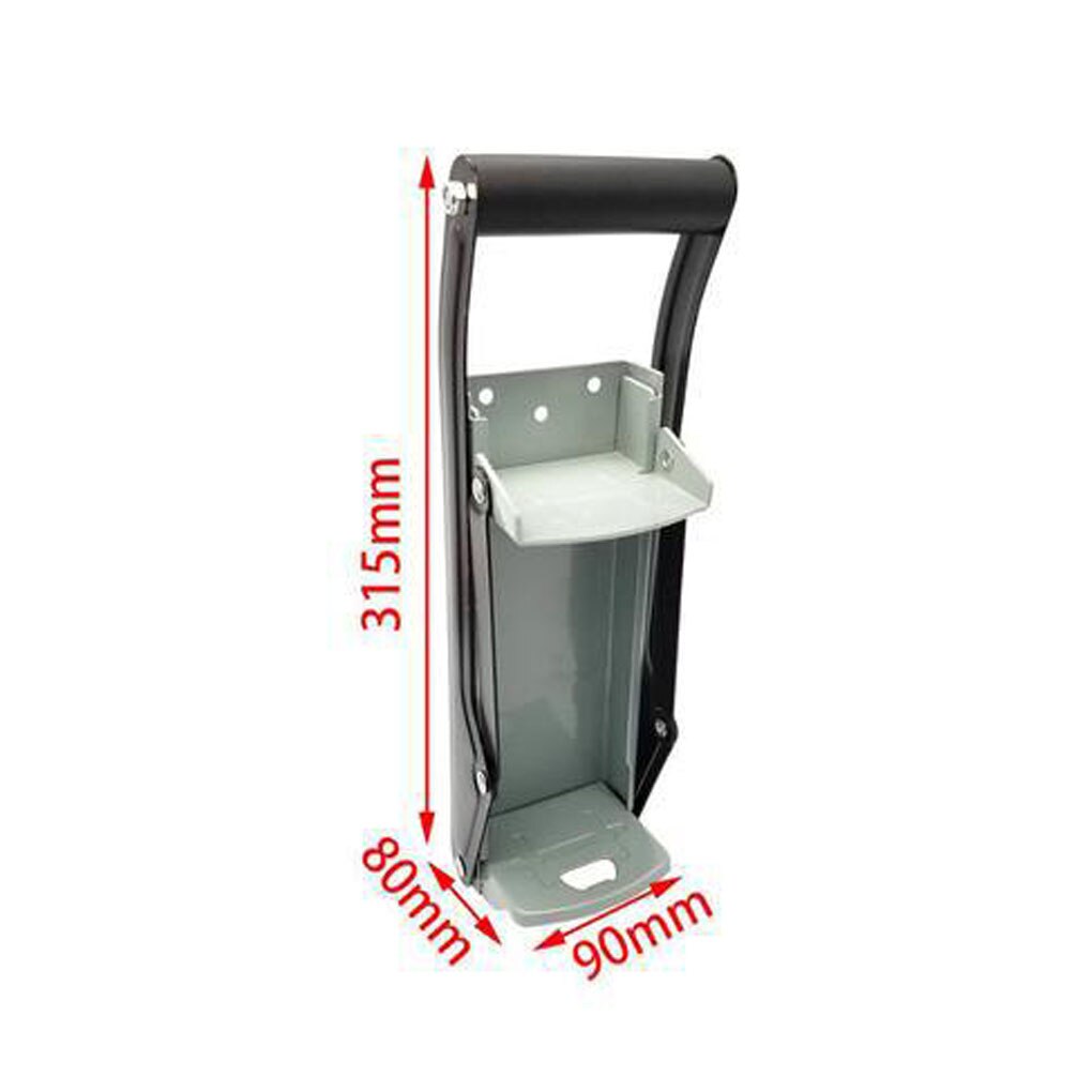 16oz 500ml stor dåse genbrug maskine krukke knuser vægmonteret press øl flaske bar åbner