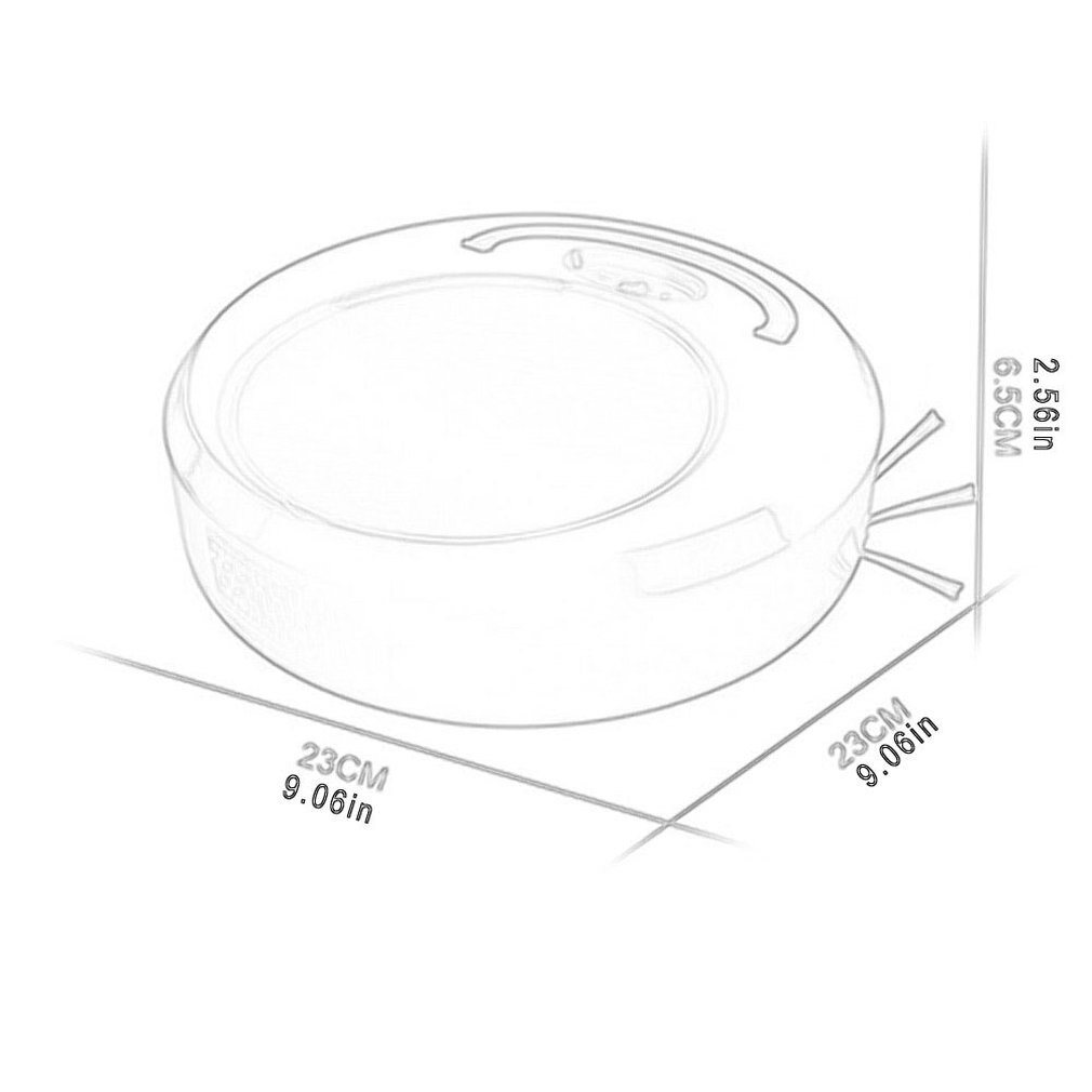 Automatic Robot Vacuum Cleaning Machine Intelligent Floor Sweeping Dust Catcher Carpet Cleaner For Home Cleaning