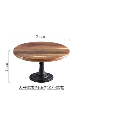 Wooden Cake Stand Dessert Tray Display Stand Party Party Pastry Cake Tools Kitchen Storage Utensils Table Decoration: F