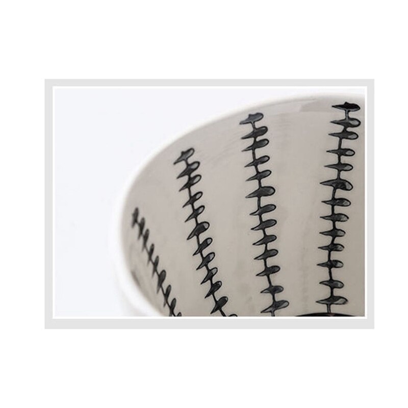 Geometric Ceramic Cup Hand Painted Capacity Water Handle Cup Irregular Milk Office Coffee Cup Home Decor