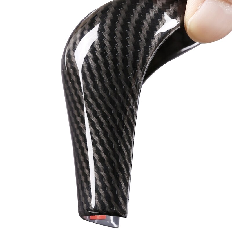 Couvercle de pommeau de levier de vitesse en Fiber de carbone pour mercedes-benz W204 W212 a C E G classe GLS