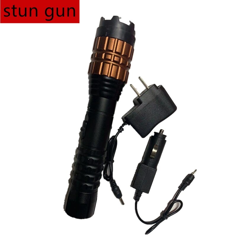 Flashlight Stun Gunn Electric Shock Batons Stick For Iphoned Phone Case Hang: Light Green