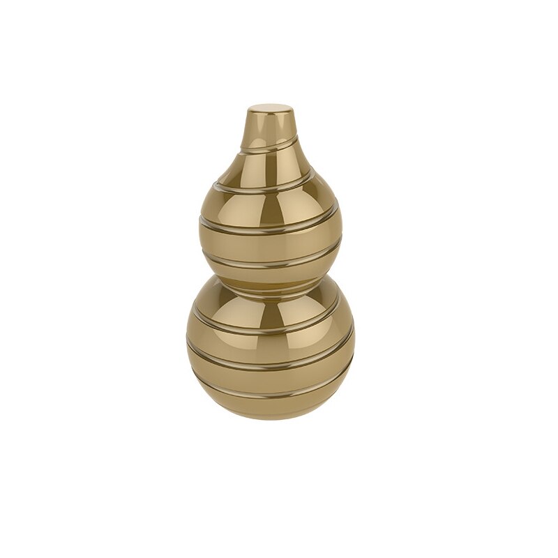 Toupie anti-stress en métal pour adulte, jouet de bureau, décompression, idéal pour enfant, nouveauté: gold