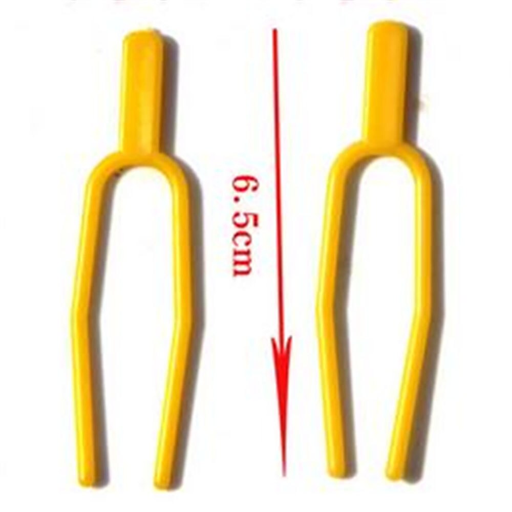 Tuingereedschap 50pc Plastic Plant Clips Uitlopers bevestiging bevestiging Armatuur klem aardbei vork Landbouw Clip