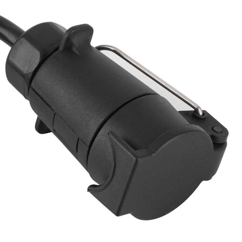 Trailer Connector Light Converter USA 4 Pin to EUR 7 Pin Adapter Stop/Brake Signal Separating Trailer Adapter Plug