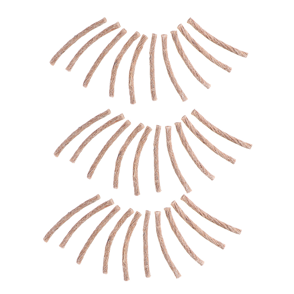 30Pcs Outdoor Fire Ropes Camping Fire Starters Convenient Tinder Ropes Outdoor Supply: Default Title