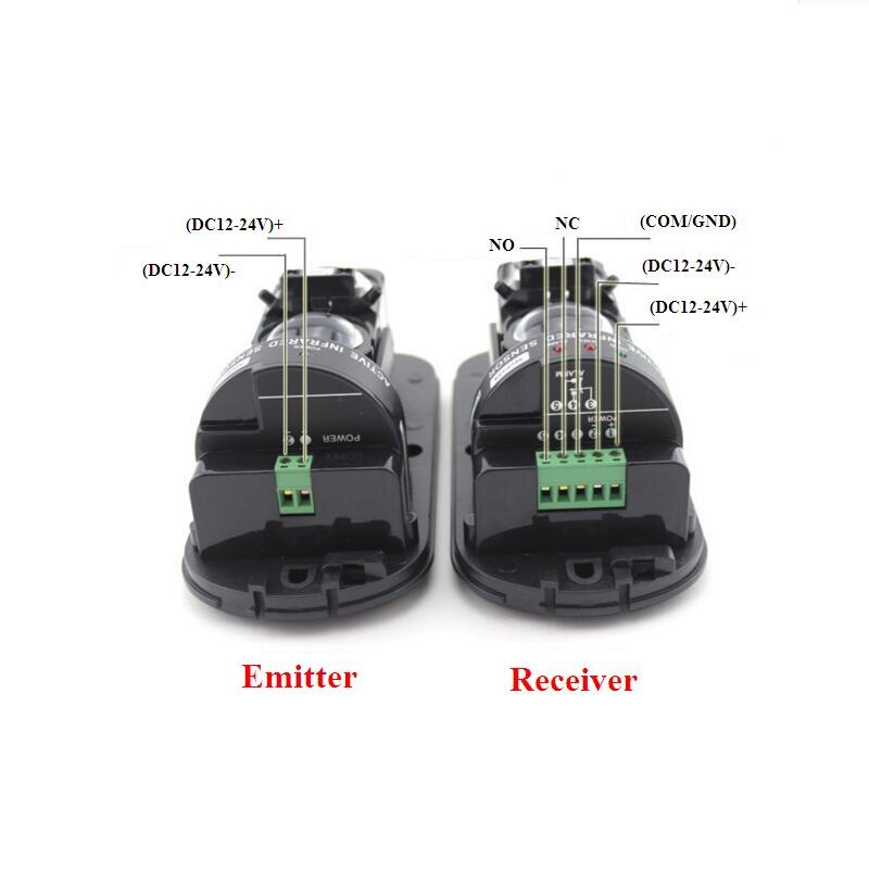 Photoelectric Dual Beam Sensor Active Infrared Intrusion Detector IR 100M 150M Outdoor Perimeter Wall Window Fence Alarm
