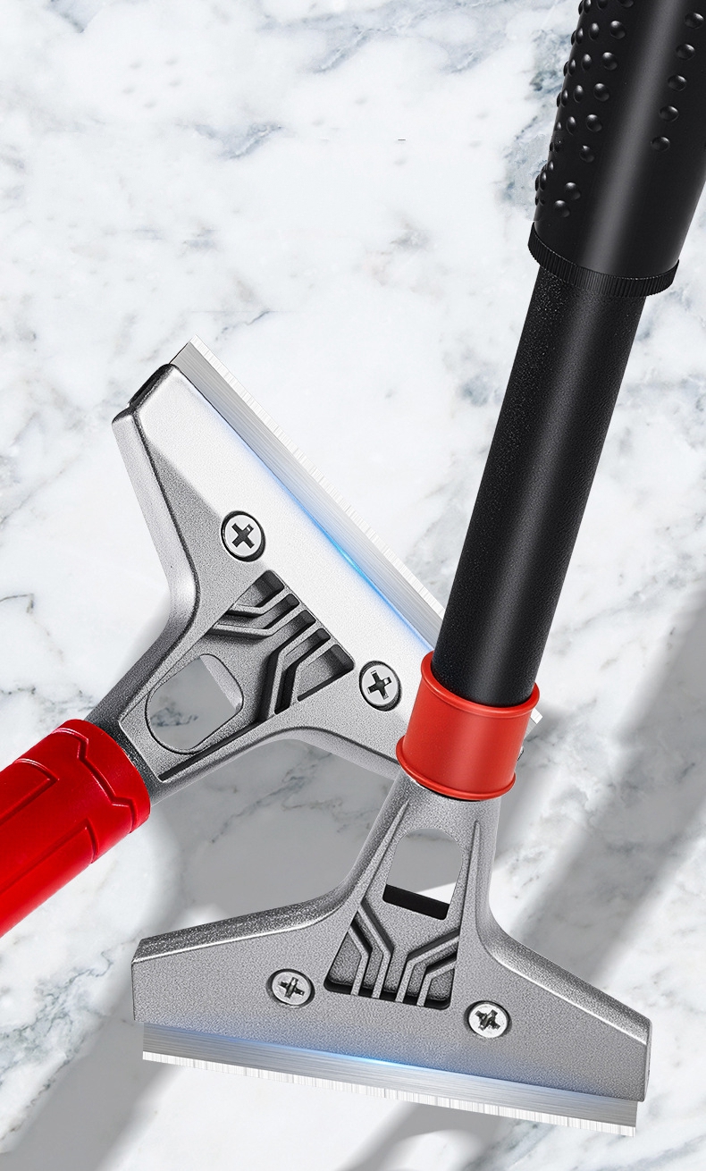 Draagbare aluminiumlegering schoonmaakschep, mes, behangschraper, verfschraper, tegelschraper, vloerschraper met sk -5 -mes, schoonmaakgereedschap voor thuis