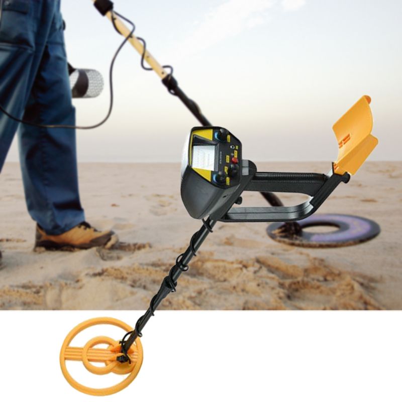 MD4080 Metal Detector Control Unit Search Coil Gold Underground Metal Length Adjustable Treasure Hunter Seeker Portable Euro