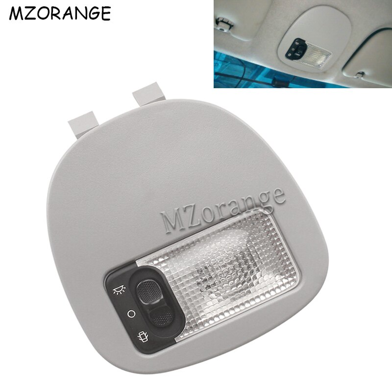 Luz de lectura de coche para Peugeot Partner 107 108 206 CC 207 para Citroen C2 luz Interior de techo para automóvil lámpara de techo de lectura Interior frontal