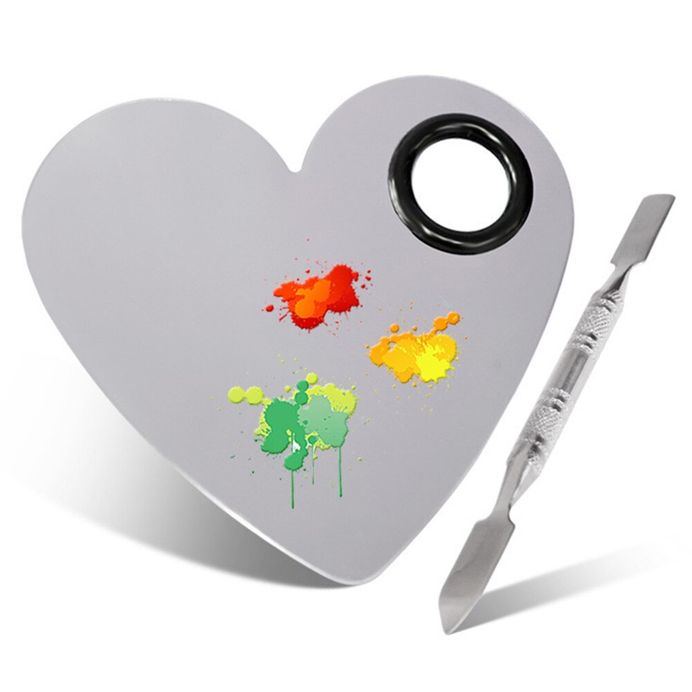 Painting Spatula Drawing Tools Mixing Oil Nail Art Makeup School Watercolor Palette Paint Stainless Steel Art Supplies Rod