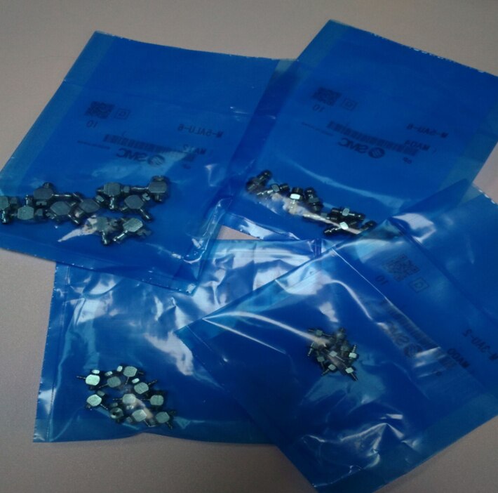For 1Bag/10pcs SMC M-3AU-2 M3AU2 Fittings