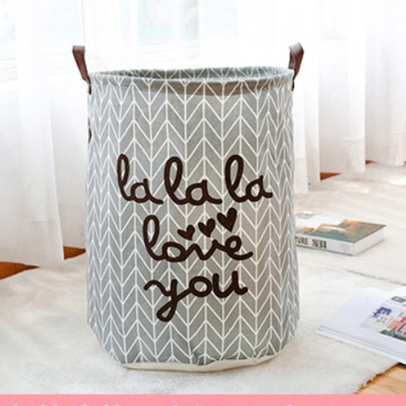 Fabric Laundry Basket Toy Storage Box Large Capacity Waterproof Folding Laundry Basket Portable Bathroom Storage Basket: 11 Laundry Baskets