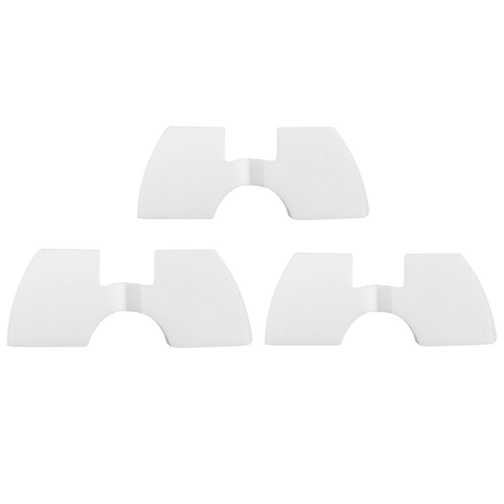 M365 Electric Scooter Shake Reducers Front Fork Vibration Shake Rubber Pad Pole Avoid Damping Folding Cushion Modified Accessory: 3pcs White